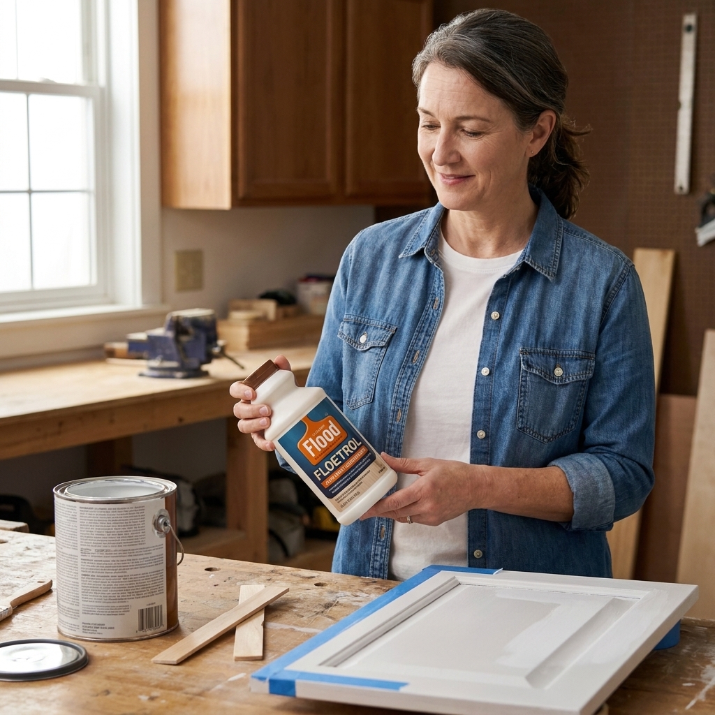 Floetrol and Paint Conditioners for Smooth Cabinets