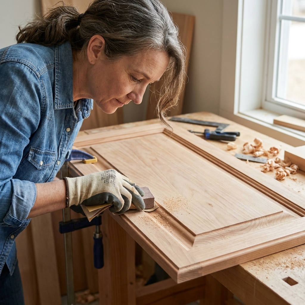 Detail Sanders vs. Sanding Sponges for Cabinet Profiles